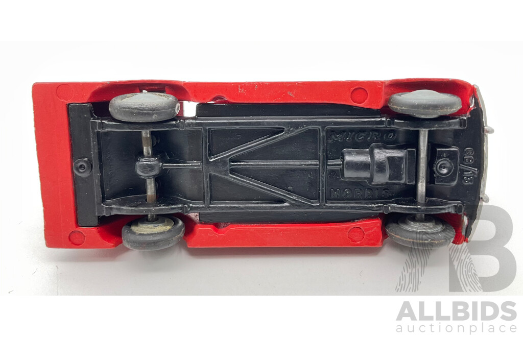 Vintage Diecast Micro Models Morris GB/13 Fire Truck, Made in Australia