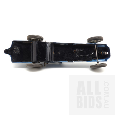 Vintage 1934 Renault Nervasport Wind Up Race Car - Made In France