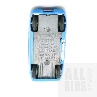 Vintage Corgi Toys 151 Lotus Mark II le Mans - 1/43