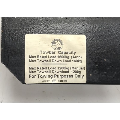 Holden Towbar