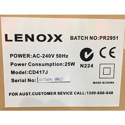 Lennox CD417 Jukebox Style CD Player And Radio