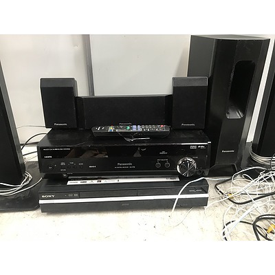 Panasonic Surround Sound System With Sony DVD Player