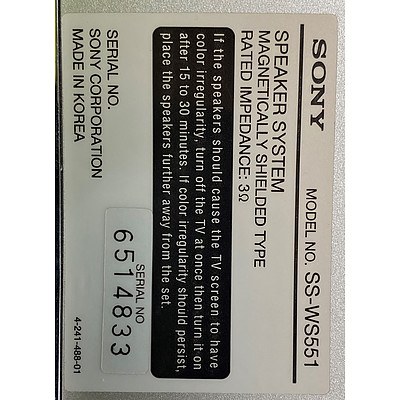 Sony Speaker Systems