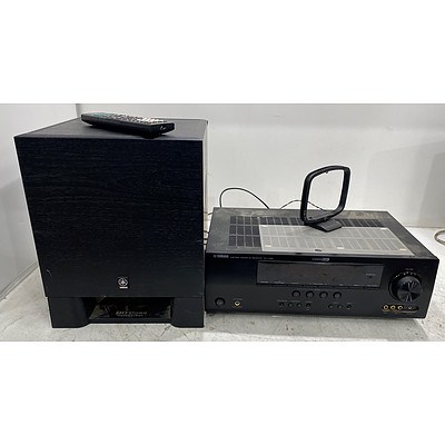 Yamaha Natural Sound Receiver & Speaker
