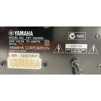 Yamaha Natural Sound Receiver & Speaker