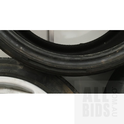 Alloy Mercedes Rims - Staggered Set- Lot Of Four