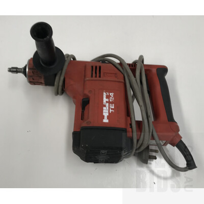Hilti TE24 240V Rotary Hammer Drill - Parts Or Repair Only