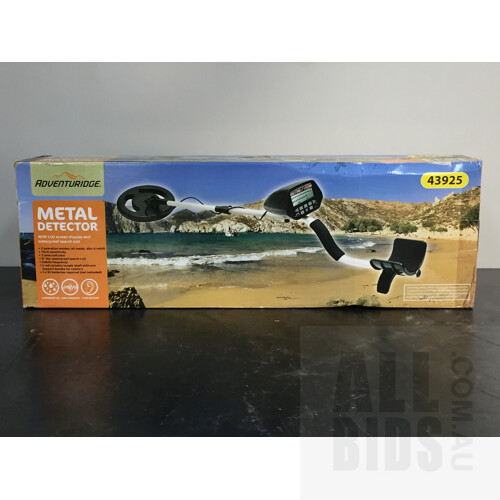 Adventuridge Metal Detector - In Original Packaging