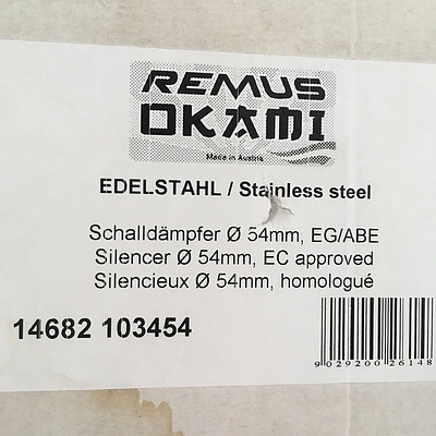 Remus Honda Motorcycle Exhaust