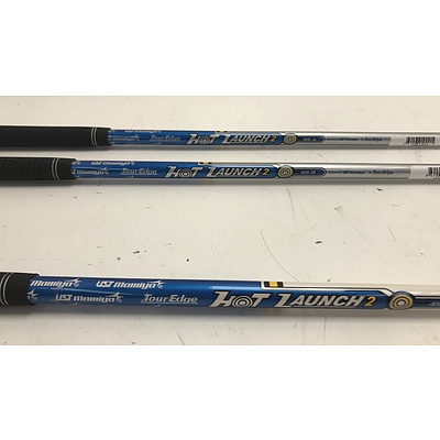 TourEdge Hot Launch2 Right Handed Driver and Two Woods