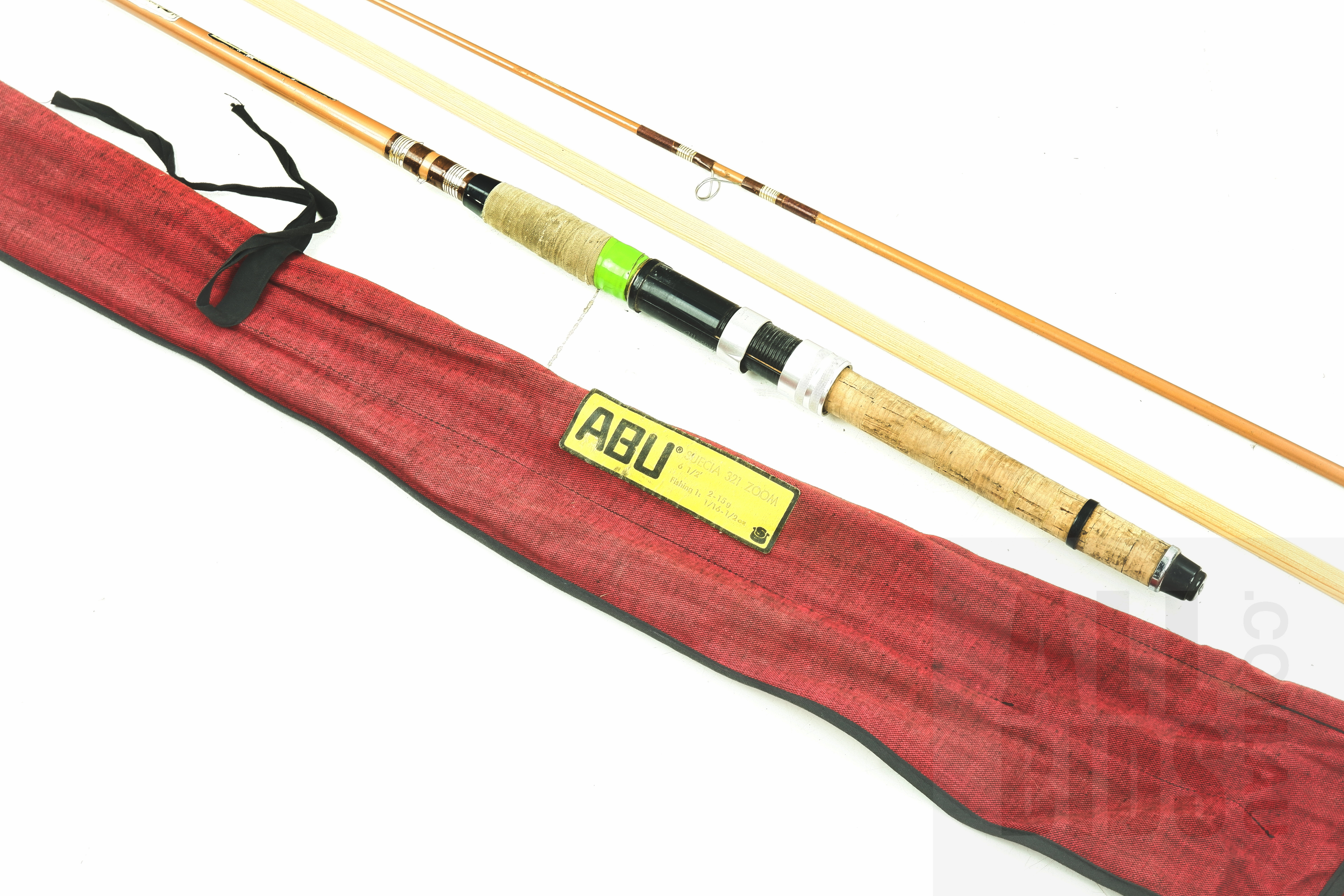 OLD ABU SUECIA 330 6 1/2 ZOOM 1-7g Abu Suecia 330 Spinning Rod