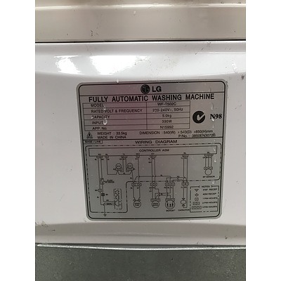 LG WF-T502C Fuzzy Logic 5.0kg Top-Loader Washing Machine