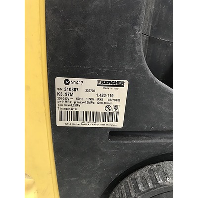 Karcher K3.97 High Pressure Cleaner