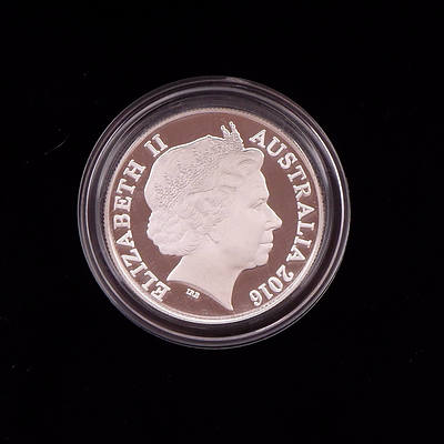 RAM Limited Edition 2016 50th Anniversary of Decimal Currency Fine Silver and Gold Plated 50c Coin,  No 23