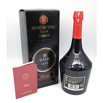 Benedictine D.O.M. 1510 - 500 Years Limited Edition - 1 L in Presentation Box