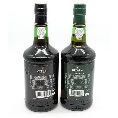 Offley Porto Cachucha Superb White Port and 30 Years Old Tawny Port - Two Bottles