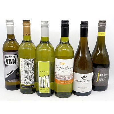 Six Mixed White Wines