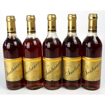 Seppelt 1984 Vintage Sauternes 375 ml - Lot of Five Bottles (5)