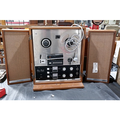 Vintage National Stereo Tape Recorder Model RS-77OS