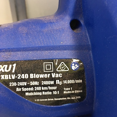 XU1 2400W Blower Vac
