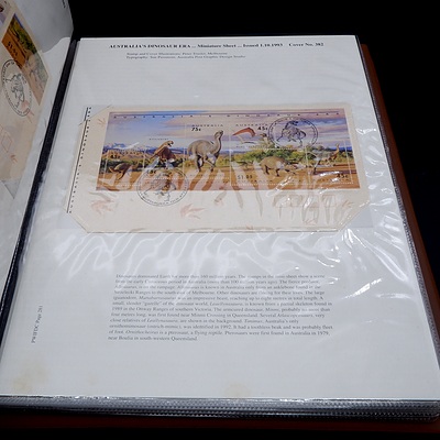Extensive Australian Illustrated First Day Cover Collection in Six Folders