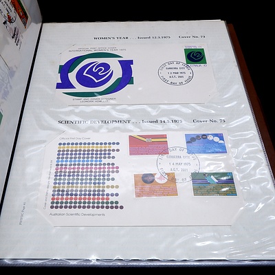 Extensive Australian Illustrated First Day Cover Collection in Six Folders