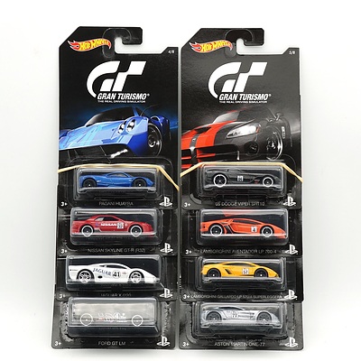 Eight Matchbox Anniversary Edition Jeep Cars