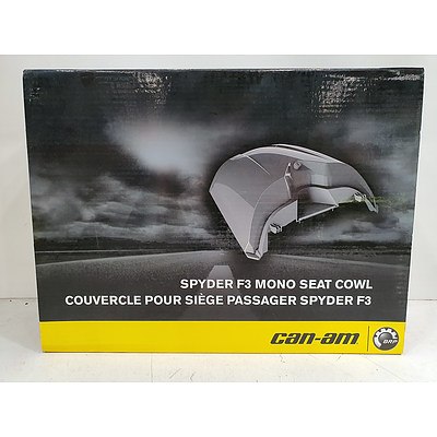 Can-Am Spyder Seat Accessories -Lot Of Three
