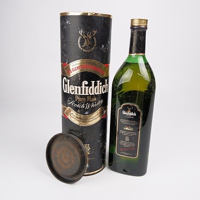 Glenfiddich Special Reserve Single Malt Scotch Whiskey - One Litre in Presentation Canister