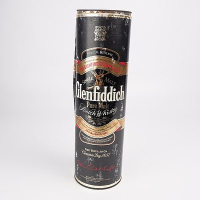 Glenfiddich Special Reserve Single Malt Scotch Whiskey - One Litre in Presentation Canister
