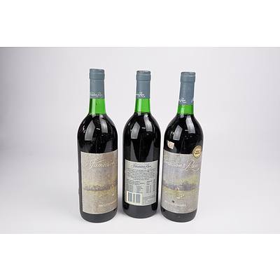 Jamiesons Run 1988 Coonawarra Blend - Lot of Three Bottles (3)