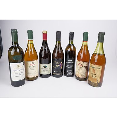 Seven Vintage White Wines (7)