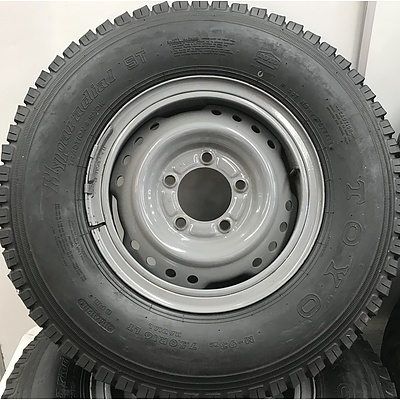 16 Inch Steel Rims With All Terrain Tyres