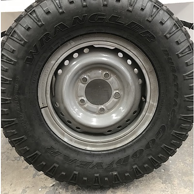 16 Inch Steel Rims With All Terrain Tyres