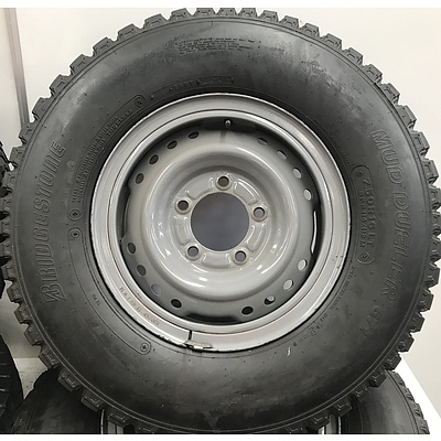 16 Inch Steel Rims With All Terrain Tyres