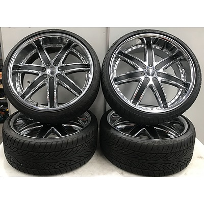 Zenetti 24 Inch Rims with Winrun Tyres