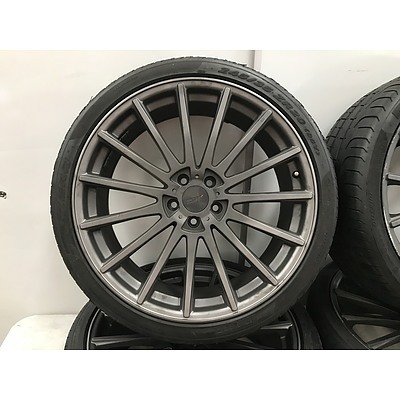 TSW 20 Inch Rims with Pirelli Tyres