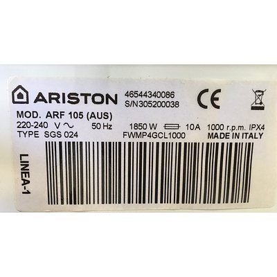 Ariston Front Loading Washing Machine