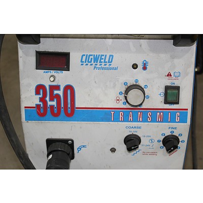 Cigweld Transmig 350 MIG Welder