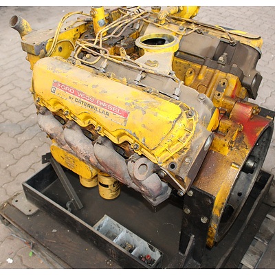Ford V636 Diesel By Caterpillar V8 Truck Motor