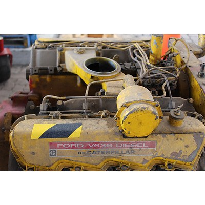 Ford V636 Diesel By Caterpillar V8 Truck Motor