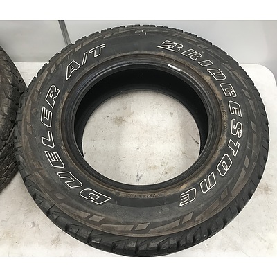 Three 16 Inch ROH Blak Trak Rims with Two Tyres