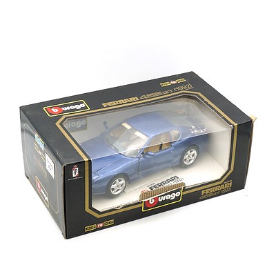 Boxed Burago Diamonds 1:18 Ferrari 456GT 1992