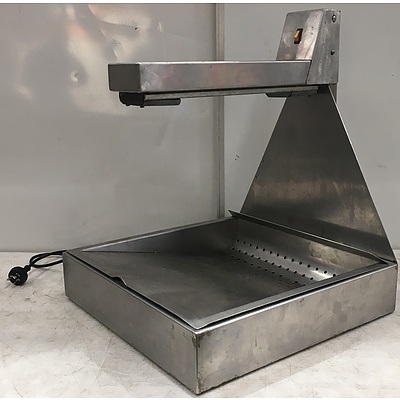 Austheat FR1 Deep Fryer With Basket And  Stainless Steel Heavy Duty Chip Dump
