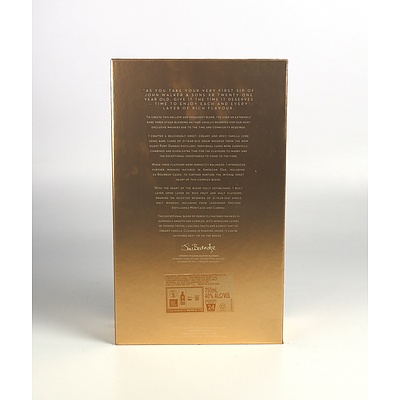 Johnnie Walker & Sons XR Aged 21 Years Blended Scotch Whiskey - Bottle JWK 86140 XR - 700ml in Presentation Box