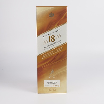 Johnnie Walker Aged 18 Years Blended Scotch Whiskey - 700ml in Presentation Box