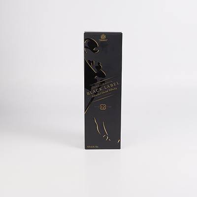 Johnnie Walker Black Label Blended Scotch Whiskey - Aged 12 Years - 700ml in Presentation Box