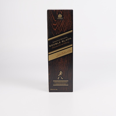 Johnnie Walker Double Black Blended Scotch Whiskey - 700ml in Presentation Box