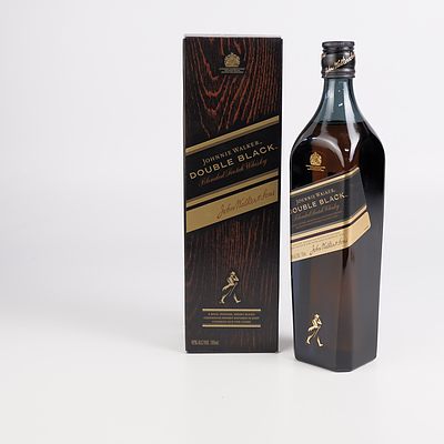 Johnnie Walker Double Black Blended Scotch Whiskey - 700ml in Presentation Box