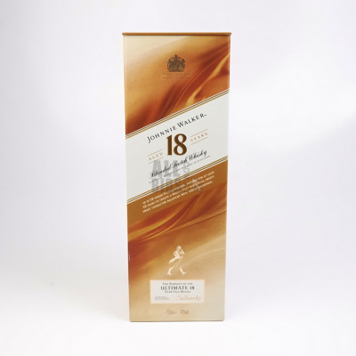 Johnnie Walker Ultimate 18 - Aged 18 Years Blended Scotch Whiskey - 700ml in Presentation Box